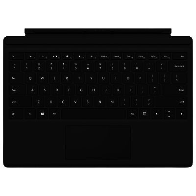 Microsoft Surface Pro Type Cover, Keyboard Cover for Surface Pro 4 Black Microsoft Surface Pro Type Cover, Keyboard Cover for Surface Pro 4 Black